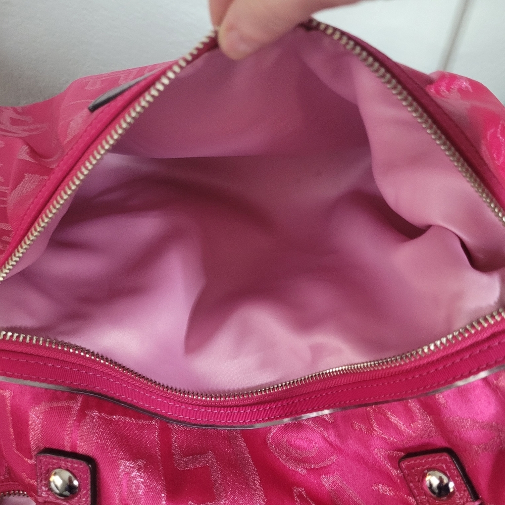 Coach Poppy Graffiti Scribble Shoulder Bag - Picture 14 of 15